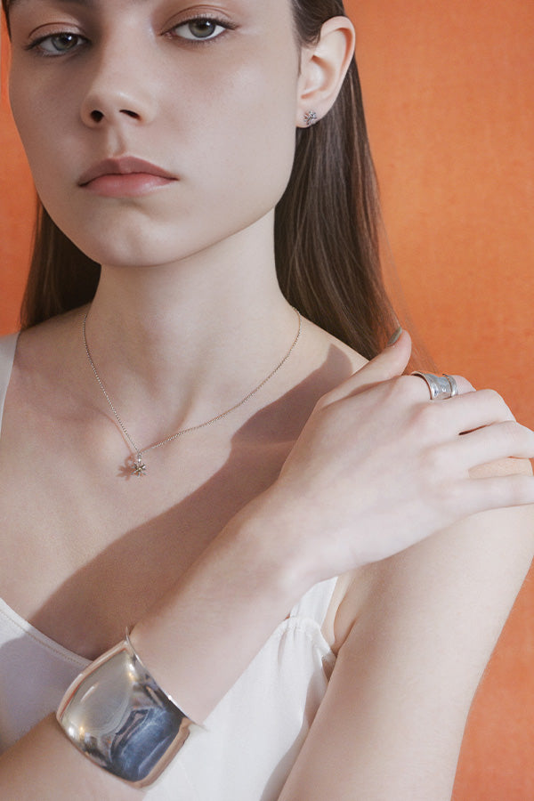 Bangle FLORA Silver 01 – JOAQUIN BERAO Online Shop