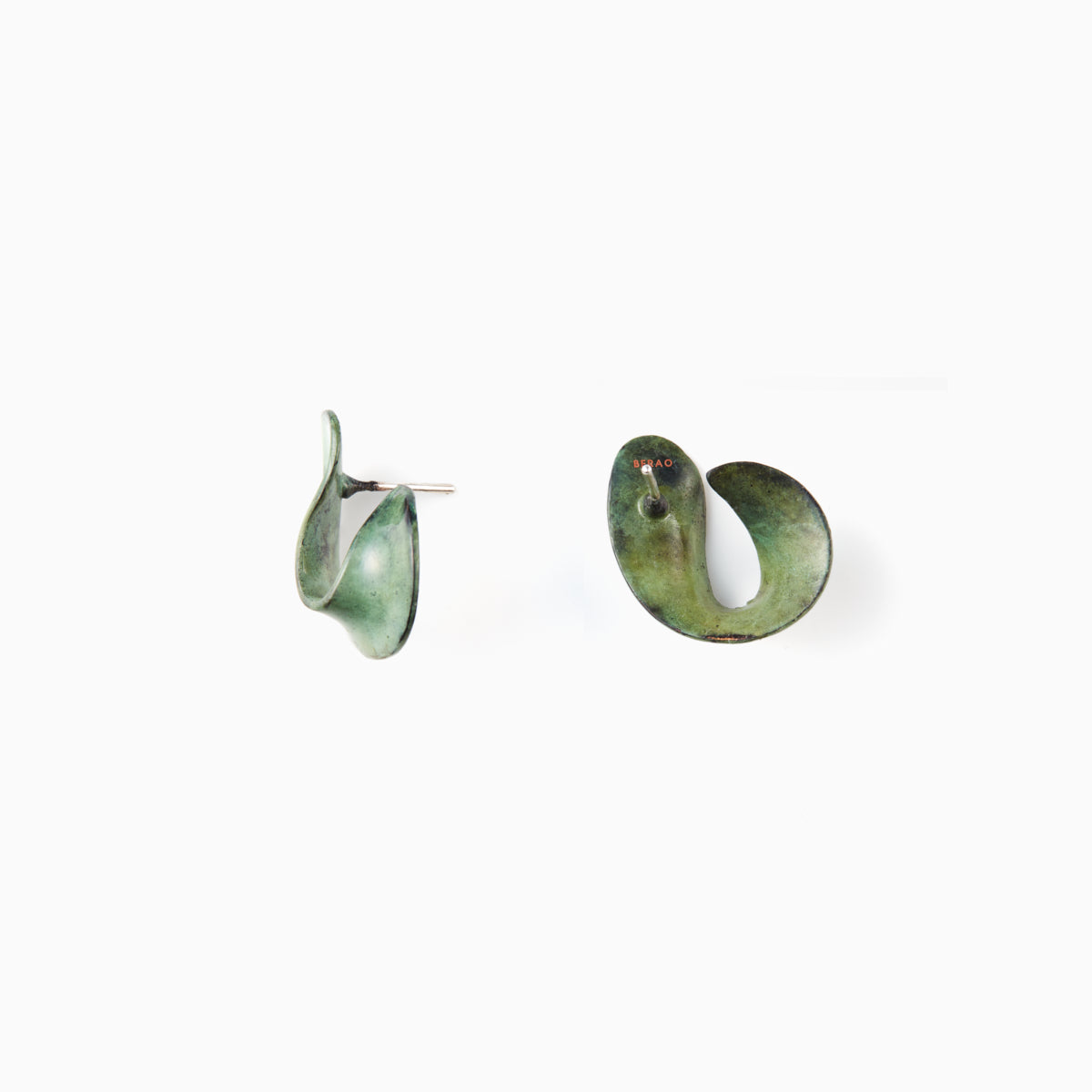 Earrings TOKYO 01 GREEN_MOSS